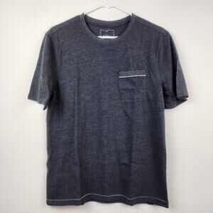 Lahgo Lunya Restore Short Sleeve Tee Shirt Gray Size Small NWOT